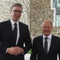 "Dobra i otvorena razmena mišljenja": Vučić razgovarao sa Šolcom: Obavestio sam kancelara o nepodnošljivom položaju Srba…