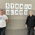 Sindikalisti Darko Šper i Mijaz Čivović stupili u štrajk glađu u zgradi RTV-a