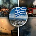Grčka u plamenu: Gore kuće, fabrike i šume: Podignuo 10 aviona i 3 helikoptera, stotine vatrogasaca bori se sa požarima (foto…