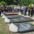 Sahranjen Andrija Bajić, Mala Cana van protokola držala govor: Potresne scene na Novom groblju