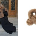 Šal od veštačkog krzna je naš omiljeni „outfit level up“ ove sezone