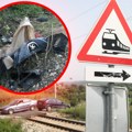 Nesreća u Vrčinu: Voz udario automobil, poginuli devojčica i mladić!