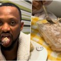 Nigerijac prvi put probao pihtije Njegov izraz lica sve govori: Evo šta je rekao nakon nekoliko zalogaja (video)