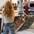 Drama kod poznatog tržnog centra na Novom Beogradu: Muškarac pao sa 3 metra na beton, lekari mu se bore za život