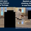Isplivao novi jeziv snimak: Epstajn juri po kući mlade devojčice (video)