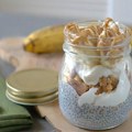 I kao doručak i kao užina: Čia puding sa kikiriki puterom i bananama