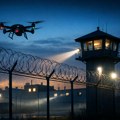 Mobilni telefoni “stigli iz vazduha”: Dron pao u krugu zatvora u Spužu
