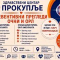 U subotu preventivni pregledi na Očnom i Ušnom