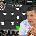 Partizanov tim za revanš sa Tobolom: Promene u manevru i na krilima
