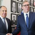 Vučić sa Lavrovom: Izrazio sam nadu da ćemo narednih dana potpisati ugovor o gasnom aranžmanu