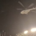 Vojni helikopter preleteo preko stadiona u toku meča u Hrvatskoj, reakcija komentatora će vas oduševiti!