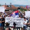 "Tražimo da nas KFOR štiti": U Pasjanu održan protest zbog hapšenja Srba