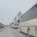 Incident kod Kuzmina: Oštećen autobus iz Republike Srpske