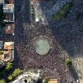 Zvanično saopštenje MUP-a, na protestu u Beogradu 36.000 ljudi