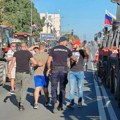 Privedena tri poljoprivrednika zbog incidenta na protestu ispred Banovine