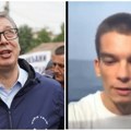Skandalozna izjava Vučića o studentu zarobljenom na brodu za Gazu: Kad nisu u stanju sebe da spasu, zovu državu u pomoć