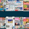 Naslovne strane današnjih novina: Prelistavanje štampe za četvrtak, 20. novembar 2025. godine