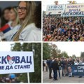 Народ чека председника: Лесковчани се окупили да искажу подршку листи „Александар Вучић – Србија не сме да стане“…