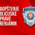 Proteklog vikenda 4 saobraćajne nezgode, 1 osoba je smrtno stradala i šteta od 770.000 dinara! Zrenjanin - Saopštenje…