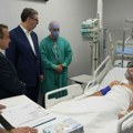Vučić se obratio javnosti, posetio ranjenog pripadnika Žandarmerije