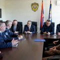 Dačić i Vasiljević razgovarali sa rukovodstvom novopazarske policije
