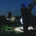 Ruski zvaničnici: Ukrajinski napadi dronovima, požari na više mesta na jugoistoku zemlje