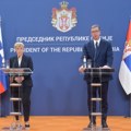 Vučić sa predsednicom Slovenije Natašom Pirc Musar