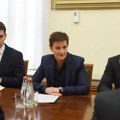 Brnabić se sastala sa šefom misije OEBS Bratuom i američkim ambasadorom Hilom