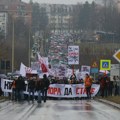 U protestnoj šetnji u Kragujevcu učestvovalo 5.500-6.000 ljudi