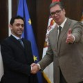 Predsednik Vučić Sa Al Daherijem: Ambasador UAE uručio predsedniku poziv za samit COP28 (foto)