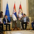 Vučić ugostio predsednike Svetske i Evropske atletske federacije Imaćemo još mnogo ulaganja u atletski sport