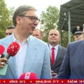 Vučić treći dan u Podrinju: Poručuje da je bivša vlast jače grlila Dodika nego on