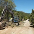 Radovi na deonici puta Krajčinovići-Sastavci