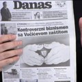 Sramno izdanje "Danasa" na Dan žalosti: Vučić u neverici - Što to radite svojoj zemlji?