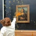 Mona Liza: Demonstranti bacili supu na sliku Leonarda da Vinčija