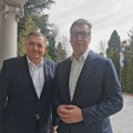 Vučić se sastao sa Dodikom: Pripreme za veliki Vaskršnji sabor teku odlično