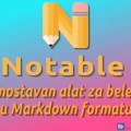 Notable – jednostavan alat za beleške u Markdown formatu