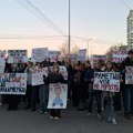 Protest studenata i građana Niša na Bulevaru Nemanjića