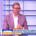 Vučić najavio nove kilometre: "Gradićemo auto-put do Mačkata, pa do Kotromana""