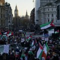 Desetine hiljada ljudi na skupu "Nacionalni marš za Palestinu" u Londonu tražilo trajni prekid vatre u Gazi