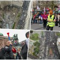 Uživo tenzije na protestu u Beogradu: Uhapšen muškarac zbog pretnje bombama, drugi sramno provocirao studente koji hoće da…