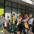 Protest u Beogradu u znak podrške Iranu (VIDEO)