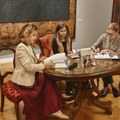 „Bio jednom jedan slikar…” Crveni kabriolet Lazara Vozarevića vodi male umetnike kroz Galeriju Matice srpske