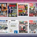 Naslovne strane sutrašnjih novina: Prelistavanje štampe za petak, 16. januar 2026. godine