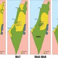 (Mapa) Izrael i Palestina nekad i SAD: Kako su se krojile granice na Bliskom istoku? Između ovih naroda su decenije mržnje i…