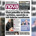 „Nova“ u utorak piše: Beograd je ustao, građani i opozicija traže poništavanje izbora u prestonici