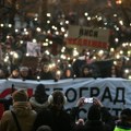 Na današnjem protestu u Beogradu najmanje 20.000 ljudi