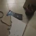 Pao deo plafona u hodniku škole na Bežanijskoj kosi