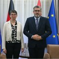 Starović sa nemačkom ambasadorkom o EU integracijama i nemačkoj razvojnoj pomoći