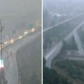Pljusak se sručio na Beograd: Sve se zamračilo, saobraćaj usporen na brojnim lokacijama